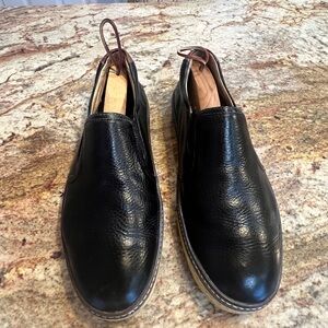 Johnston & Murphy Black Leather Loafers